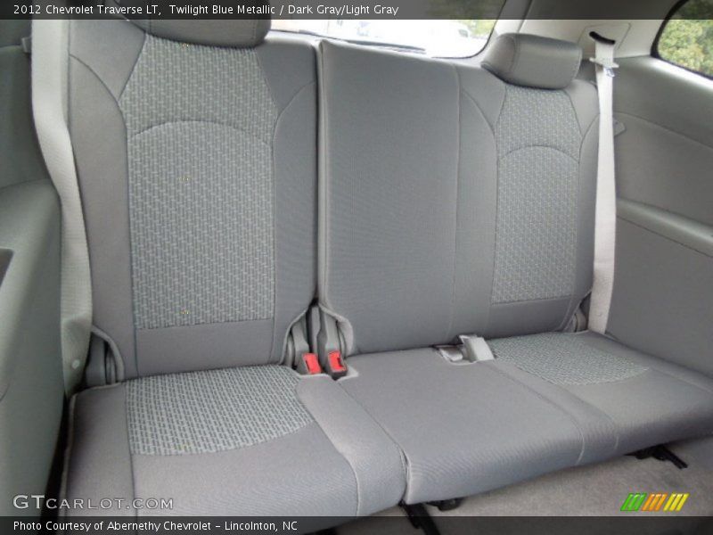 Twilight Blue Metallic / Dark Gray/Light Gray 2012 Chevrolet Traverse LT