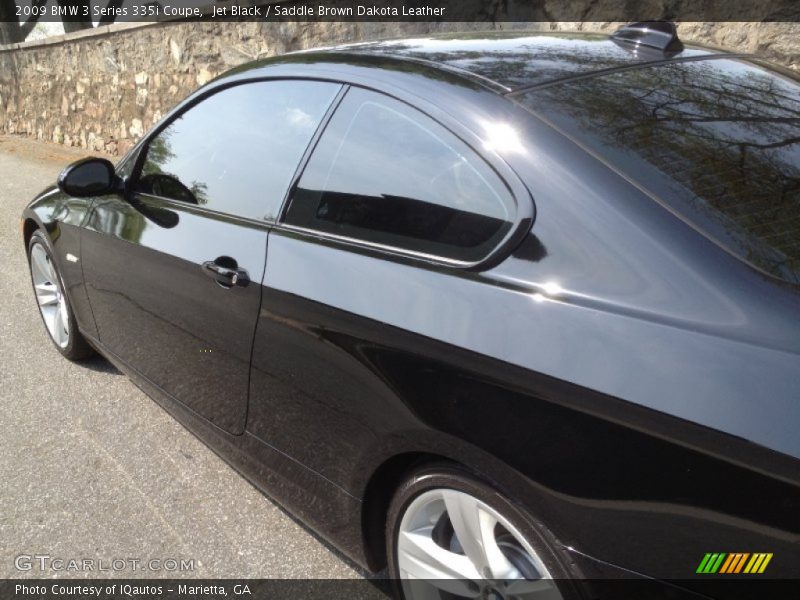 Jet Black / Saddle Brown Dakota Leather 2009 BMW 3 Series 335i Coupe