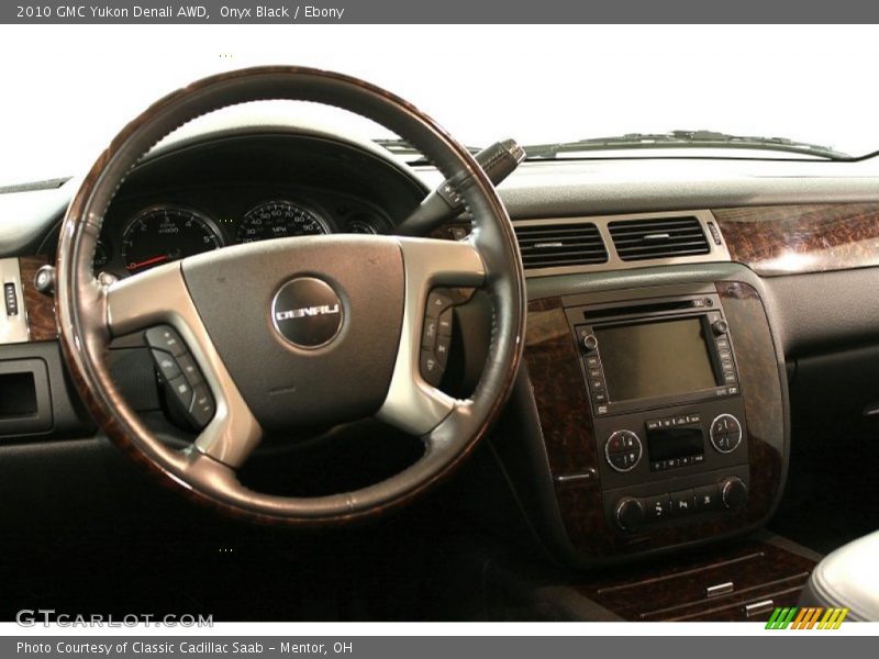 Onyx Black / Ebony 2010 GMC Yukon Denali AWD