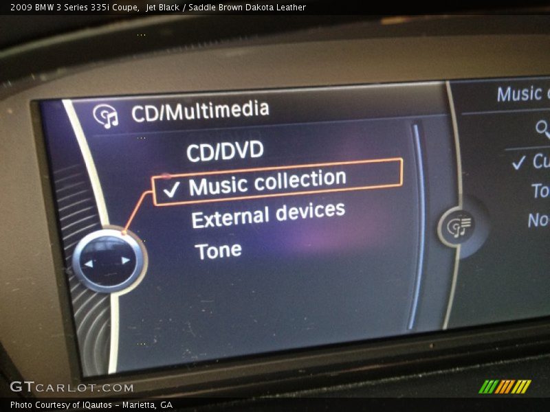 Jet Black / Saddle Brown Dakota Leather 2009 BMW 3 Series 335i Coupe