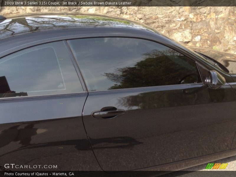 Jet Black / Saddle Brown Dakota Leather 2009 BMW 3 Series 335i Coupe