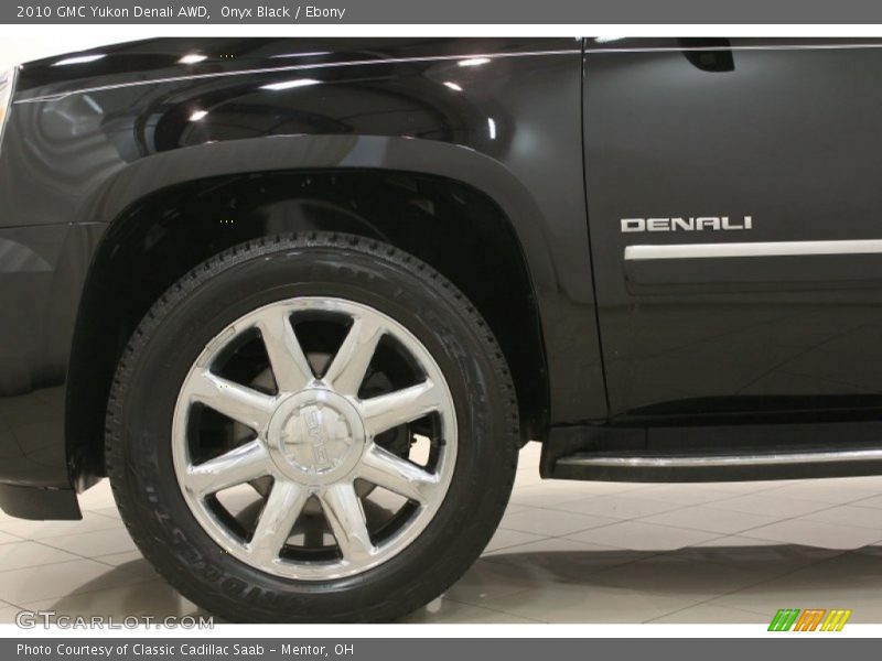 Onyx Black / Ebony 2010 GMC Yukon Denali AWD