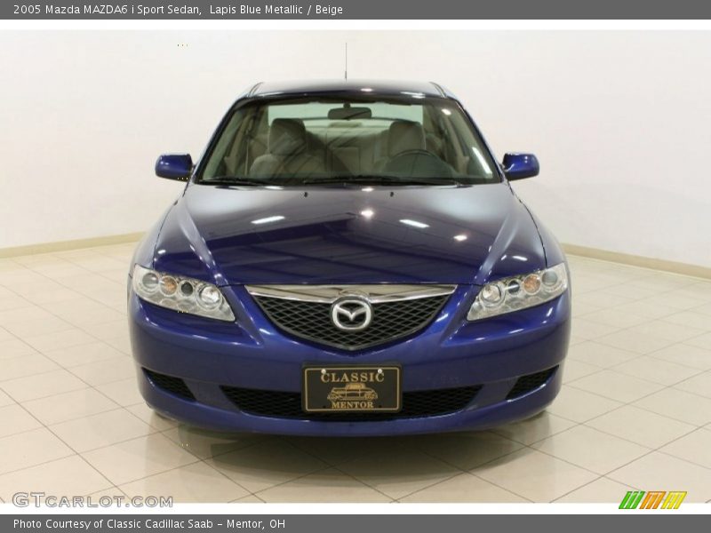 Lapis Blue Metallic / Beige 2005 Mazda MAZDA6 i Sport Sedan