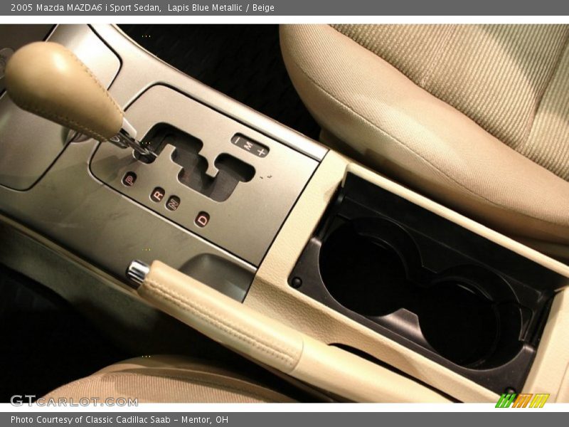 Lapis Blue Metallic / Beige 2005 Mazda MAZDA6 i Sport Sedan