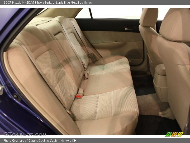Lapis Blue Metallic / Beige 2005 Mazda MAZDA6 i Sport Sedan
