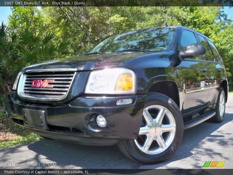 Onyx Black / Ebony 2007 GMC Envoy SLT 4x4