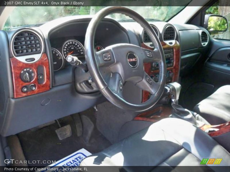 Onyx Black / Ebony 2007 GMC Envoy SLT 4x4