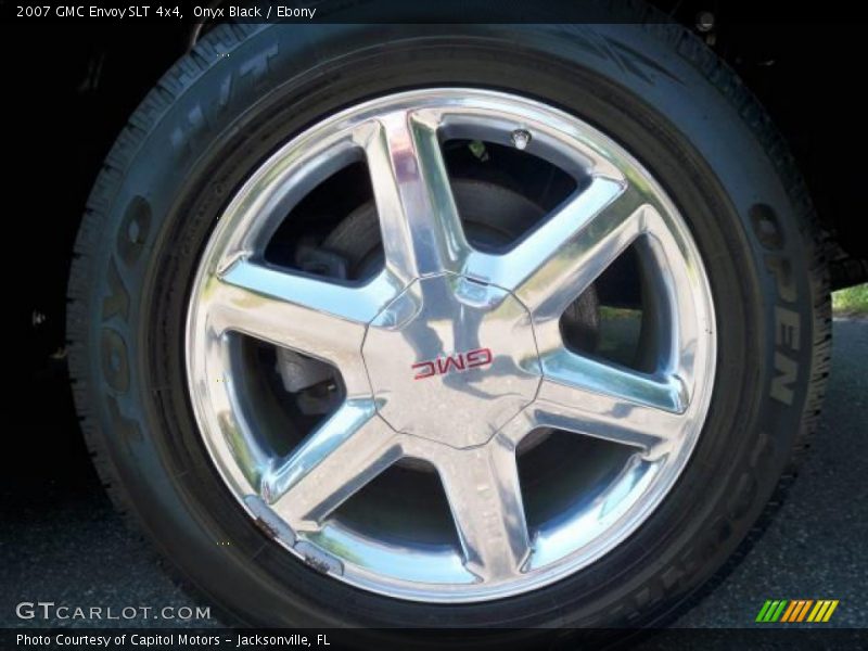 Onyx Black / Ebony 2007 GMC Envoy SLT 4x4