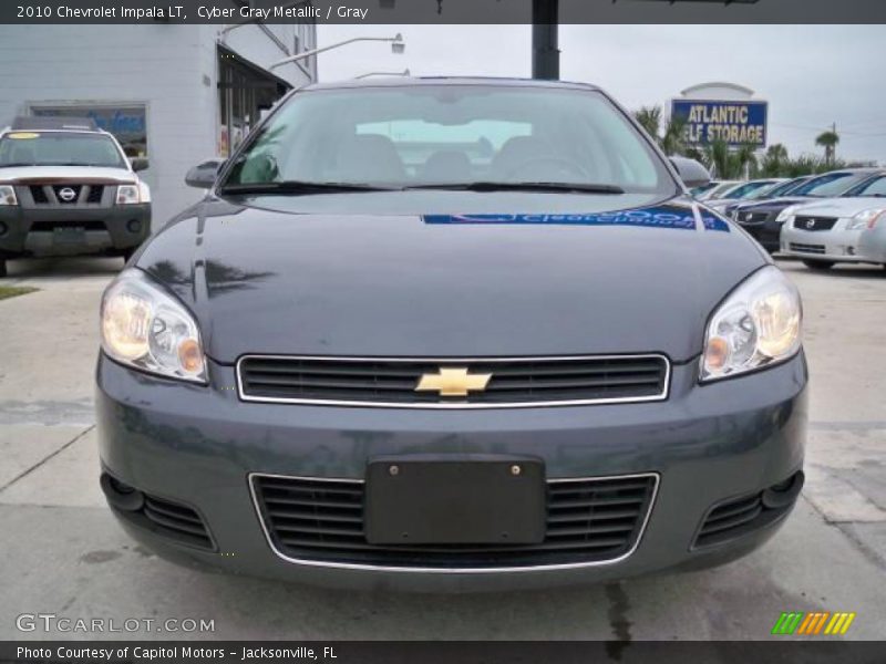 Cyber Gray Metallic / Gray 2010 Chevrolet Impala LT