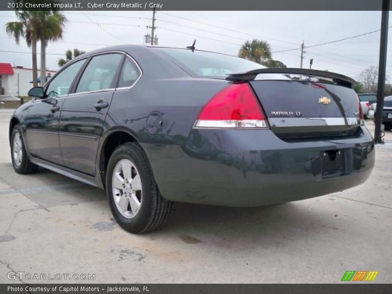 Cyber Gray Metallic / Gray 2010 Chevrolet Impala LT