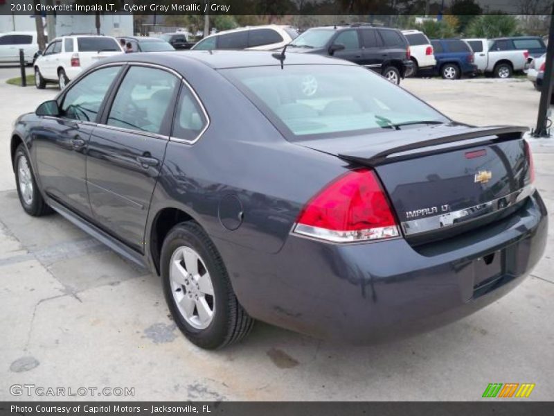 Cyber Gray Metallic / Gray 2010 Chevrolet Impala LT