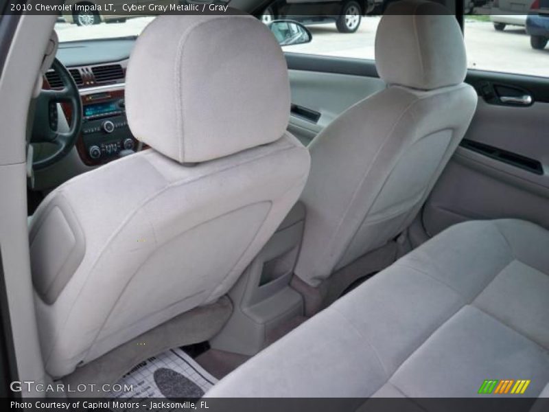 Cyber Gray Metallic / Gray 2010 Chevrolet Impala LT