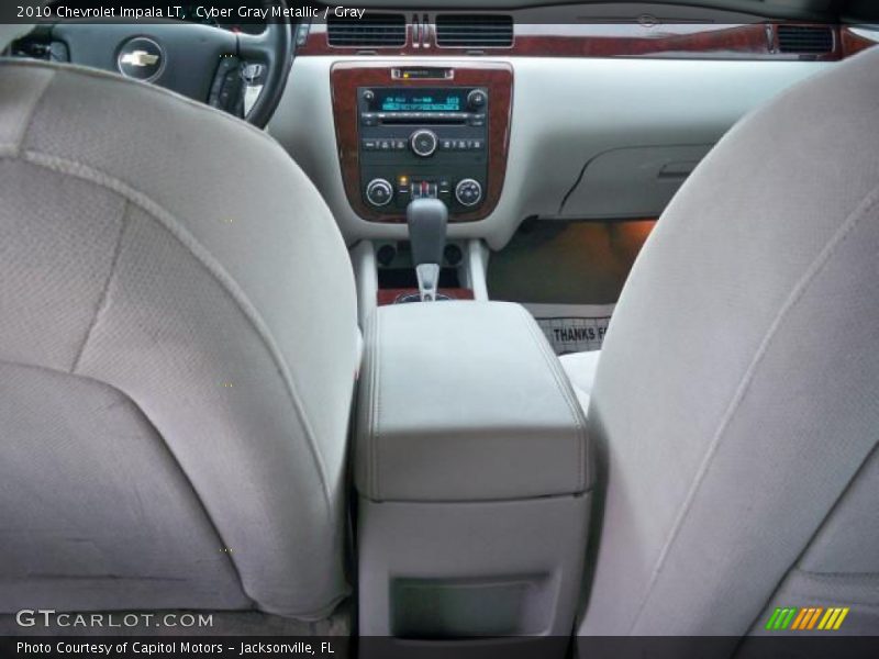 Cyber Gray Metallic / Gray 2010 Chevrolet Impala LT