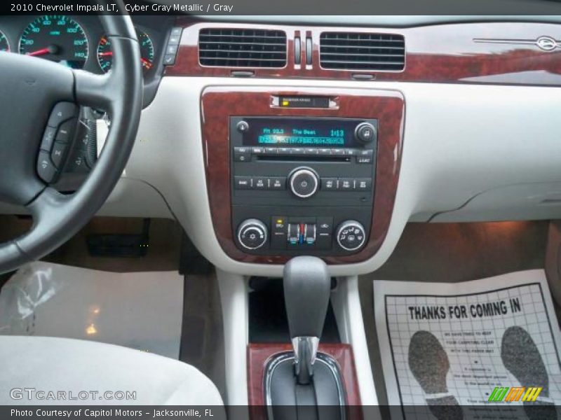 Cyber Gray Metallic / Gray 2010 Chevrolet Impala LT
