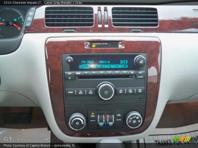 Cyber Gray Metallic / Gray 2010 Chevrolet Impala LT
