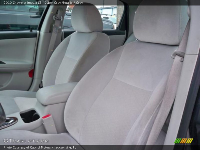 Cyber Gray Metallic / Gray 2010 Chevrolet Impala LT