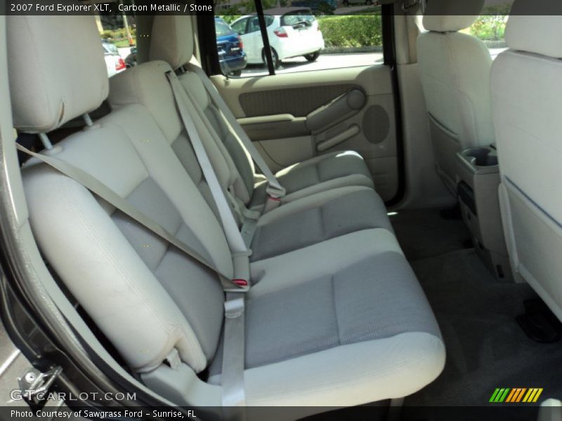 Carbon Metallic / Stone 2007 Ford Explorer XLT