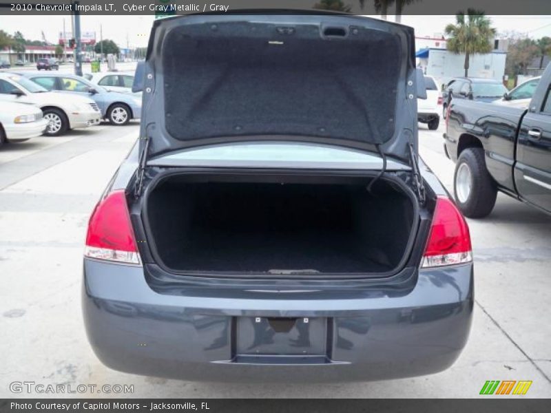 Cyber Gray Metallic / Gray 2010 Chevrolet Impala LT