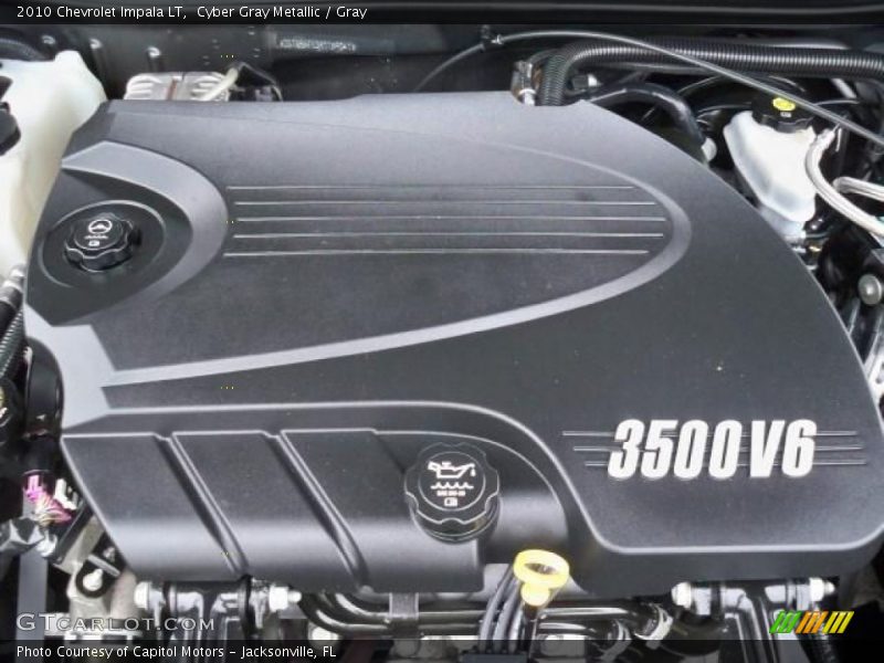 Cyber Gray Metallic / Gray 2010 Chevrolet Impala LT