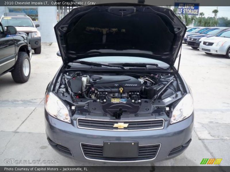 Cyber Gray Metallic / Gray 2010 Chevrolet Impala LT