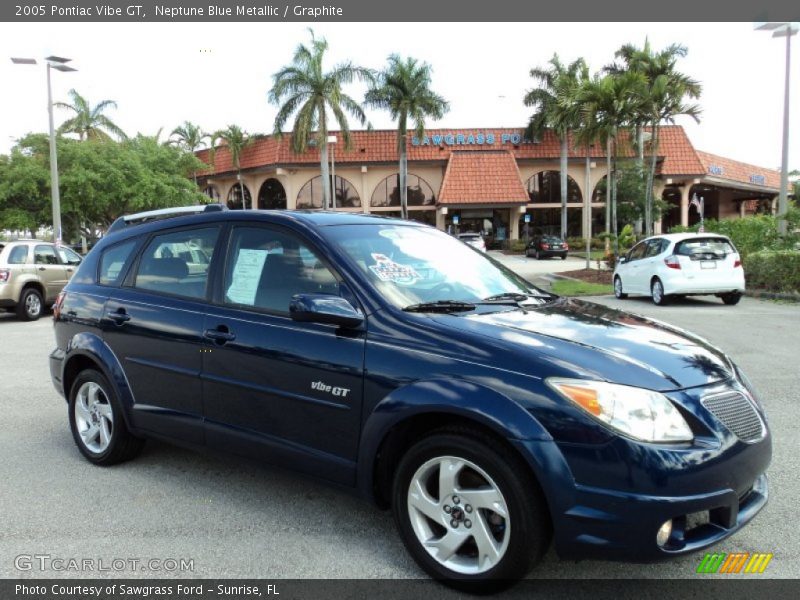 Neptune Blue Metallic / Graphite 2005 Pontiac Vibe GT