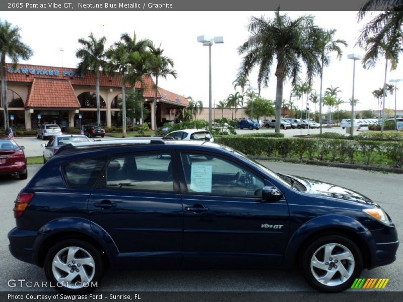 Neptune Blue Metallic / Graphite 2005 Pontiac Vibe GT