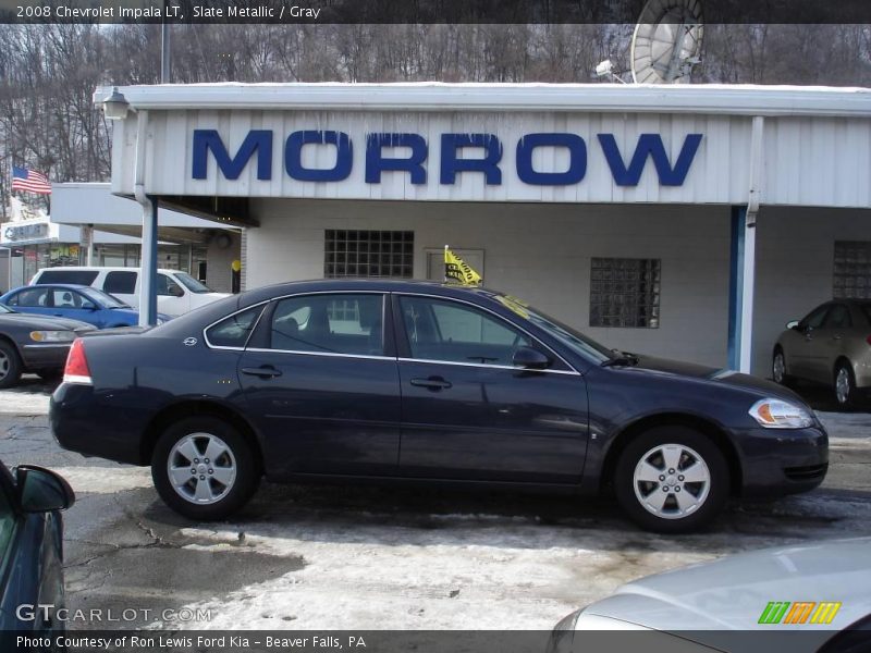 Slate Metallic / Gray 2008 Chevrolet Impala LT