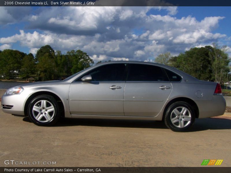 Dark Silver Metallic / Gray 2006 Chevrolet Impala LS