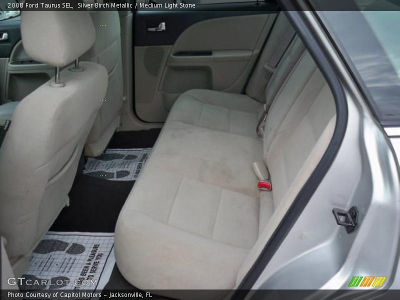 Rear Seat of 2008 Taurus SEL