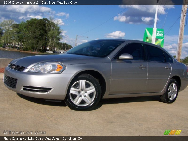 Dark Silver Metallic / Gray 2006 Chevrolet Impala LS