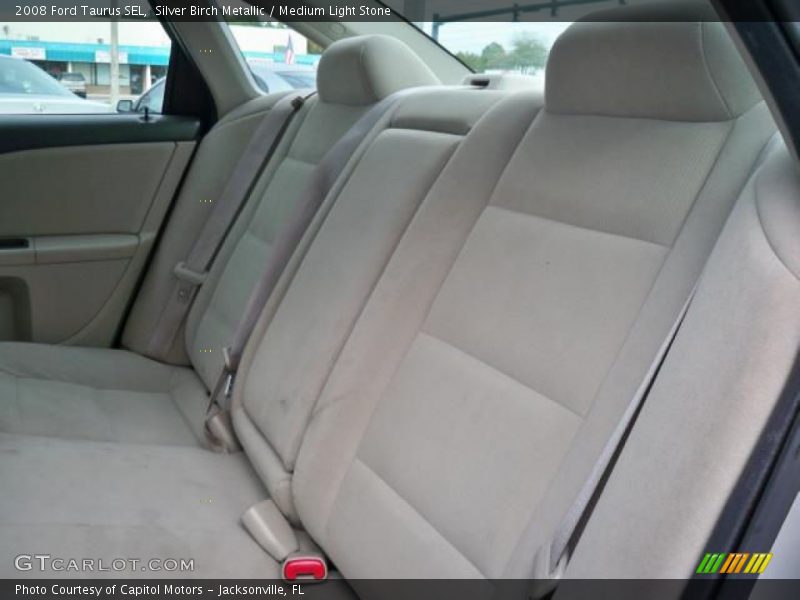Silver Birch Metallic / Medium Light Stone 2008 Ford Taurus SEL