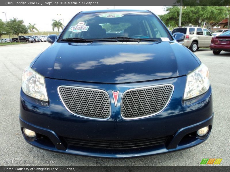 Neptune Blue Metallic / Graphite 2005 Pontiac Vibe GT