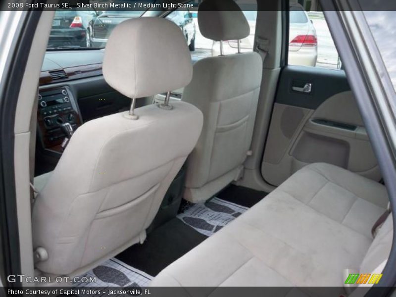 Silver Birch Metallic / Medium Light Stone 2008 Ford Taurus SEL