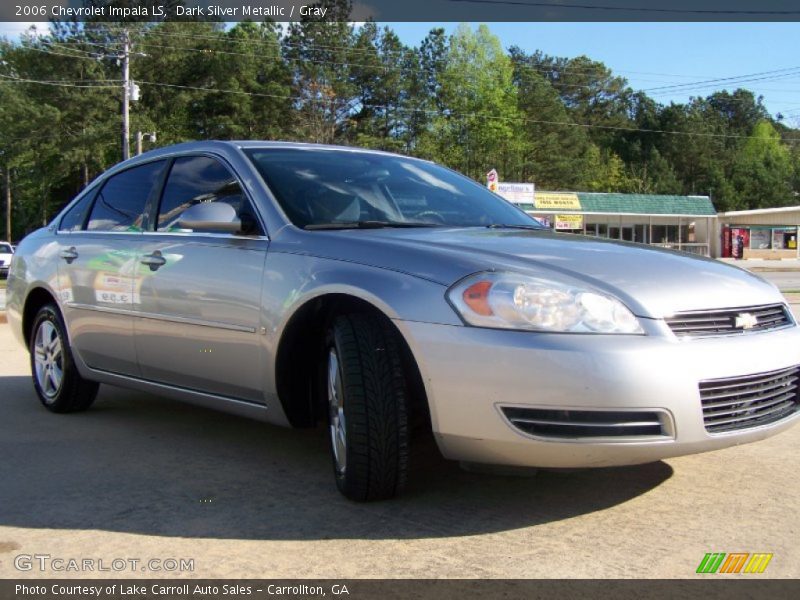 Dark Silver Metallic / Gray 2006 Chevrolet Impala LS
