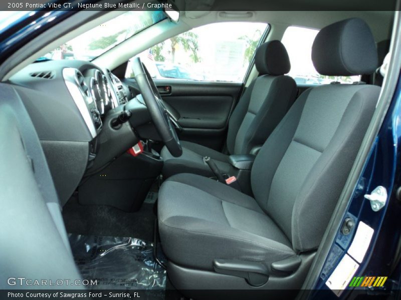  2005 Vibe GT Graphite Interior