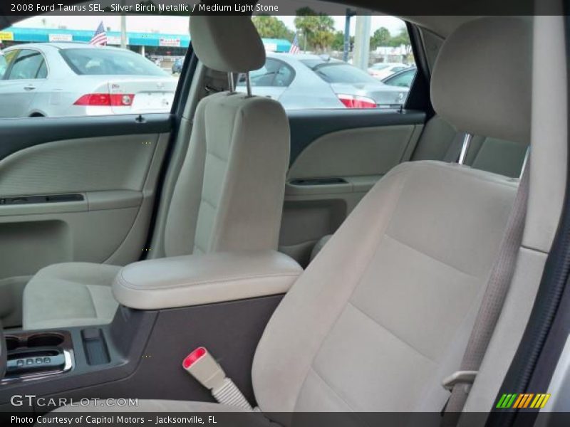 Silver Birch Metallic / Medium Light Stone 2008 Ford Taurus SEL