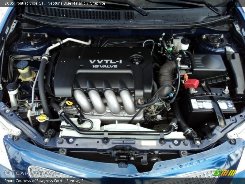  2005 Vibe GT Engine - 1.8 Liter DOHC 16-Valve 4 Cylinder