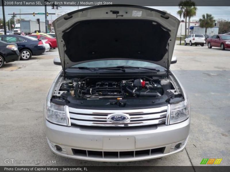 Silver Birch Metallic / Medium Light Stone 2008 Ford Taurus SEL