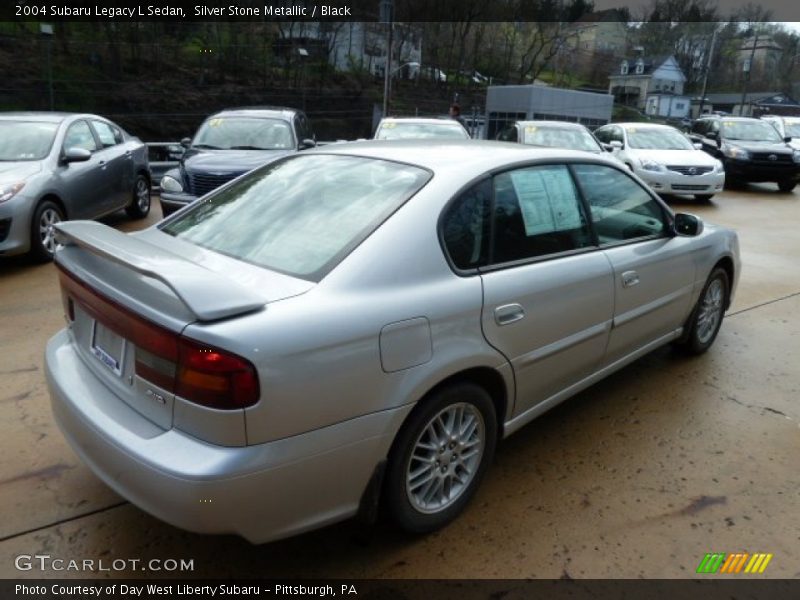 Silver Stone Metallic / Black 2004 Subaru Legacy L Sedan