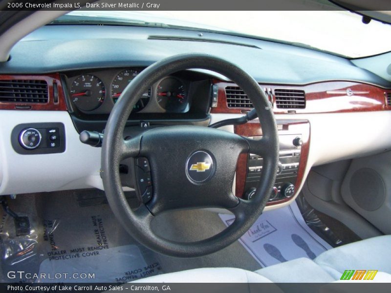 Dark Silver Metallic / Gray 2006 Chevrolet Impala LS