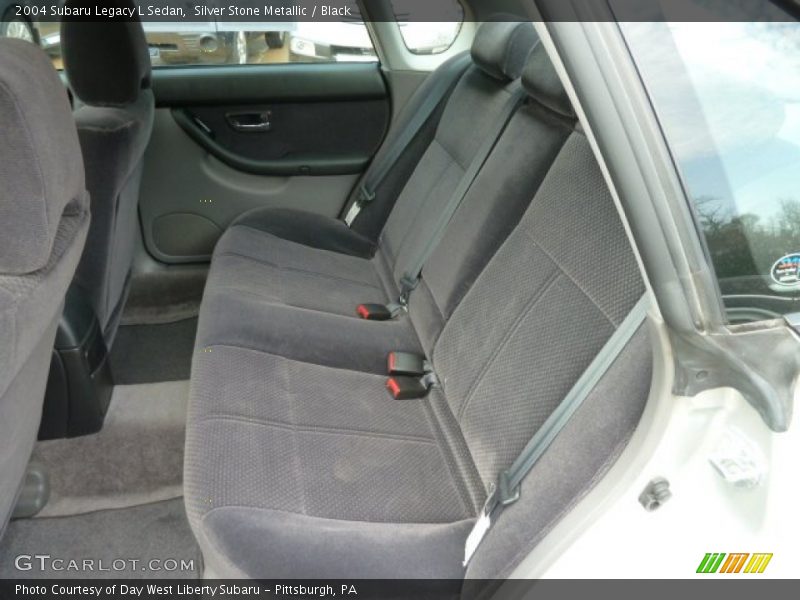 Silver Stone Metallic / Black 2004 Subaru Legacy L Sedan