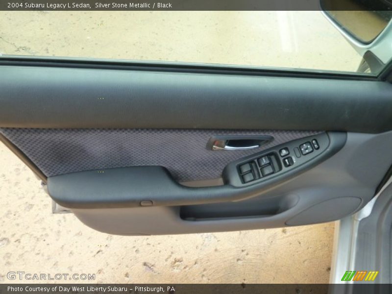 Silver Stone Metallic / Black 2004 Subaru Legacy L Sedan