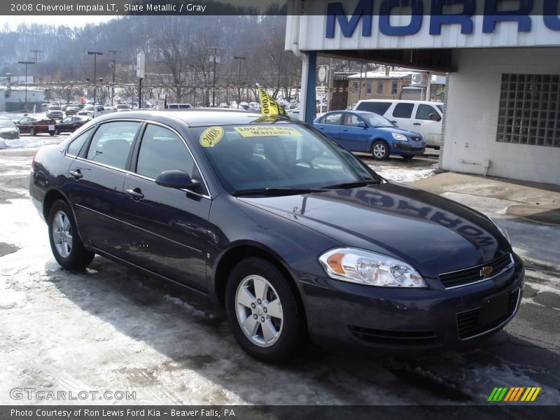 Slate Metallic / Gray 2008 Chevrolet Impala LT