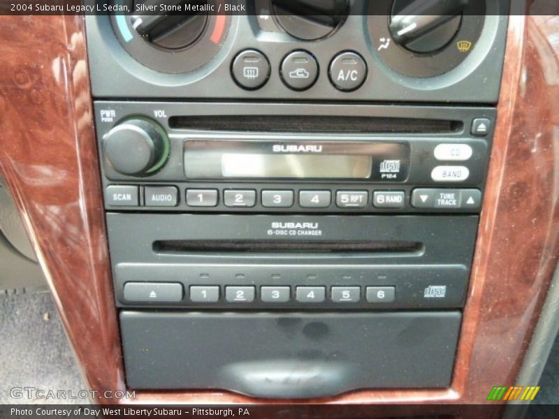 Silver Stone Metallic / Black 2004 Subaru Legacy L Sedan