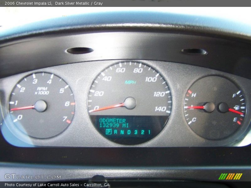Dark Silver Metallic / Gray 2006 Chevrolet Impala LS