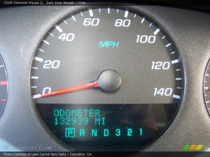 Dark Silver Metallic / Gray 2006 Chevrolet Impala LS