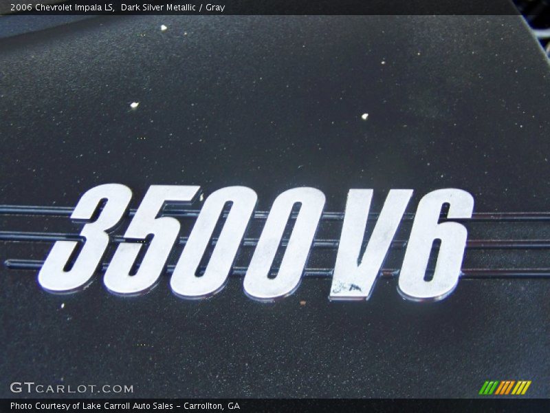 Dark Silver Metallic / Gray 2006 Chevrolet Impala LS