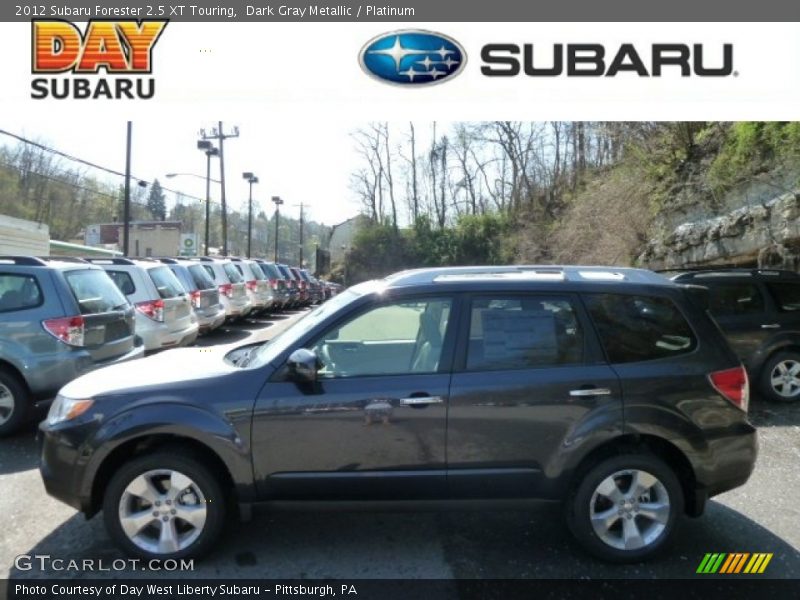 Dark Gray Metallic / Platinum 2012 Subaru Forester 2.5 XT Touring