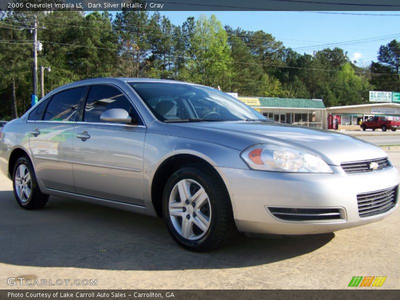 Dark Silver Metallic / Gray 2006 Chevrolet Impala LS