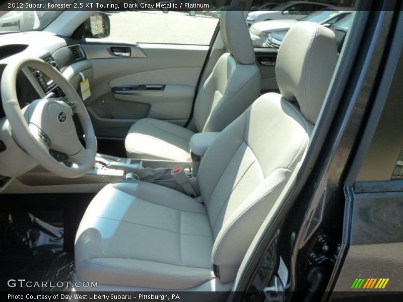 Dark Gray Metallic / Platinum 2012 Subaru Forester 2.5 XT Touring